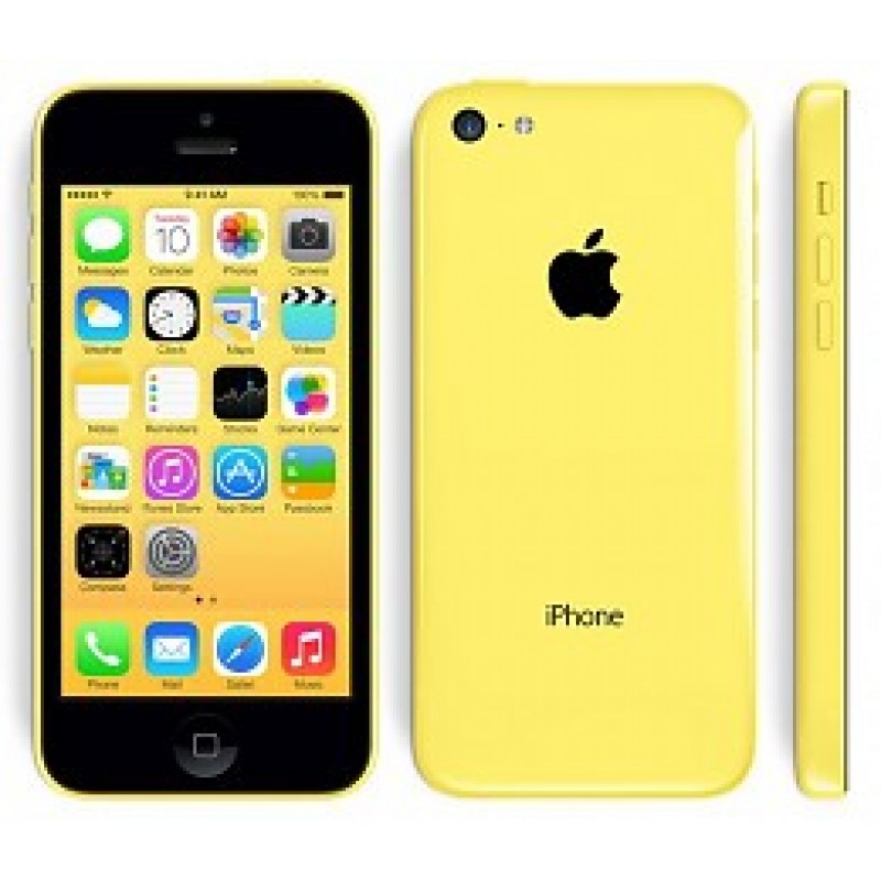 Apple iPhone 5C 32GB geel vrij refurbished